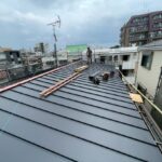 屋根カバー工法で安心リフォームしました の施工写真