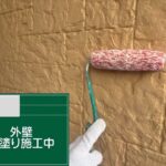 外壁塗装＝家のバリアを取り戻す工事 の施工写真