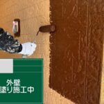 外壁塗装＝家のバリアを取り戻す工事 の施工写真